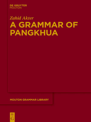 cover image of A Grammar of Pangkhua